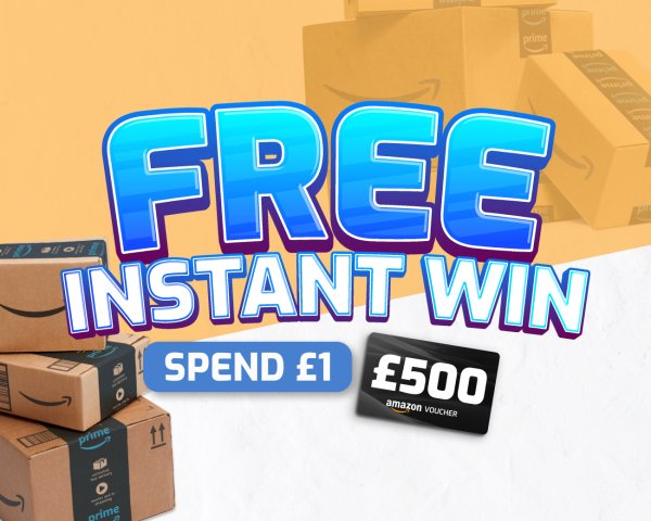 The FREE Daily Instant Win! - £100 Amazon Voucher End Prize!