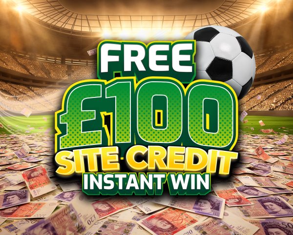 The FREE Daily Instant Win! - £100 Site Credit End Prize!