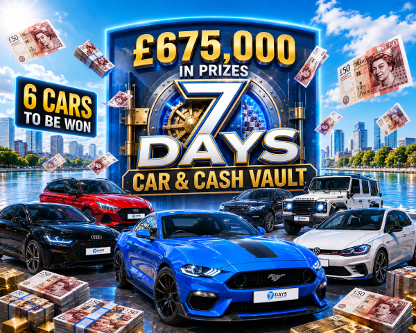 The 7days Car & Cash Vault #68!