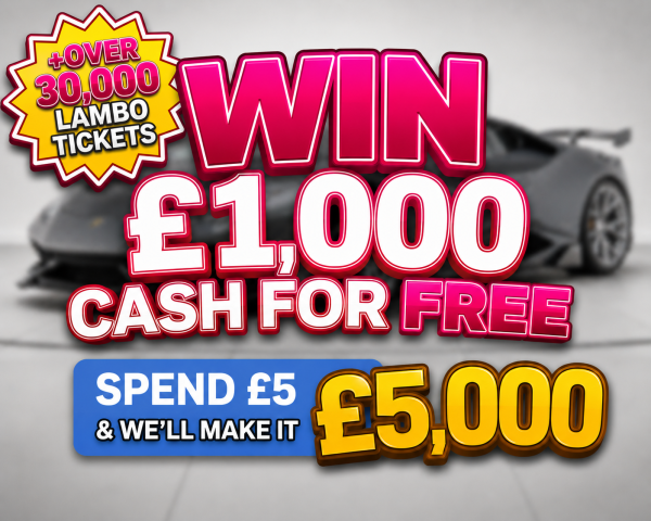 Win £1,000 Cash for FREE!