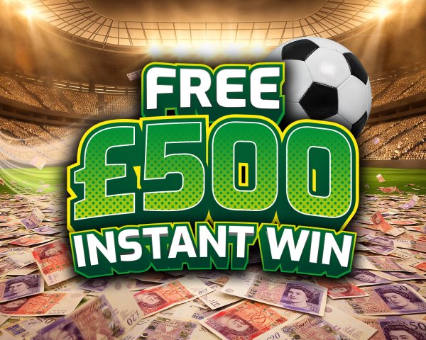 The FREE Daily Instant Win! - £500 Cash End Prize!