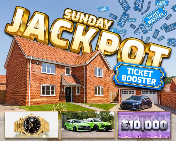 Sunday Jackpot Ticket Booster!
