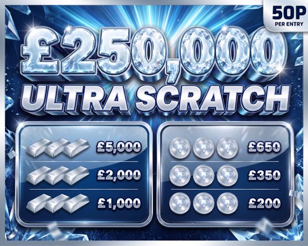 The £250,000 Ultra Scratch!