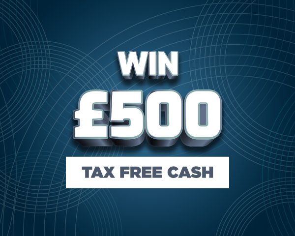 Win £500 Tax Free Cash #77!