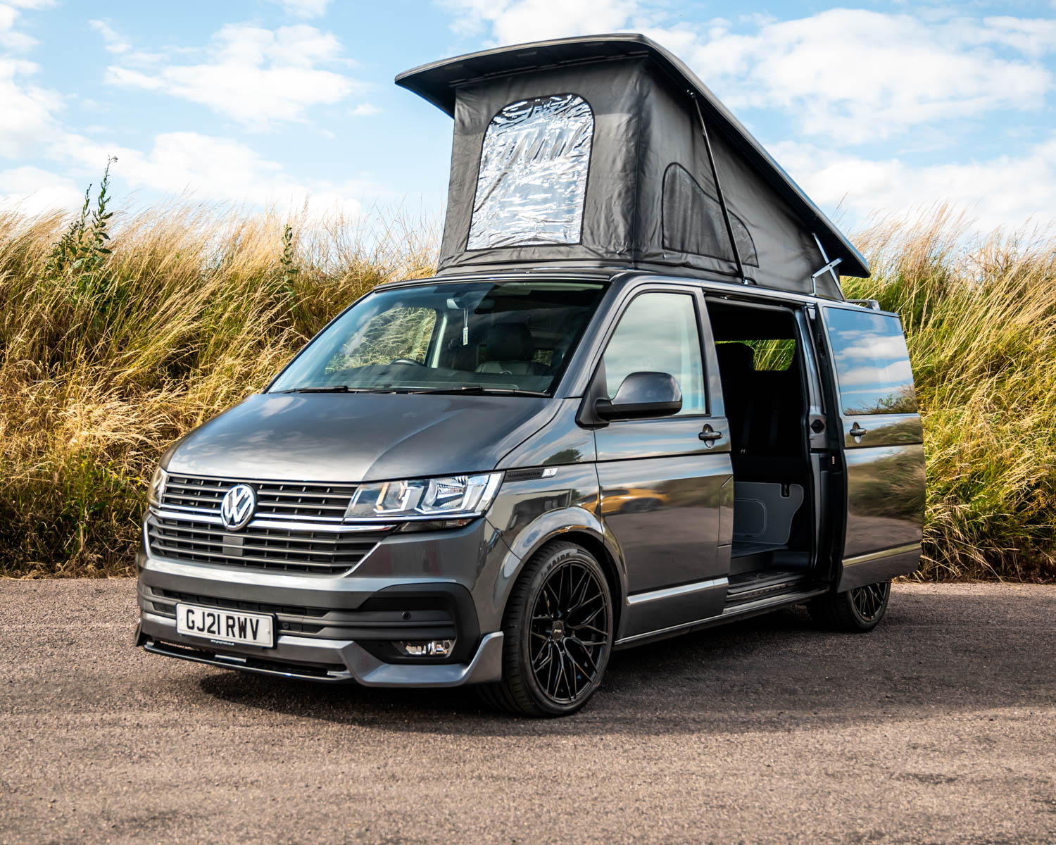 Win This 2021 VW Transporter Campervan £1,000 Cash! 7days
