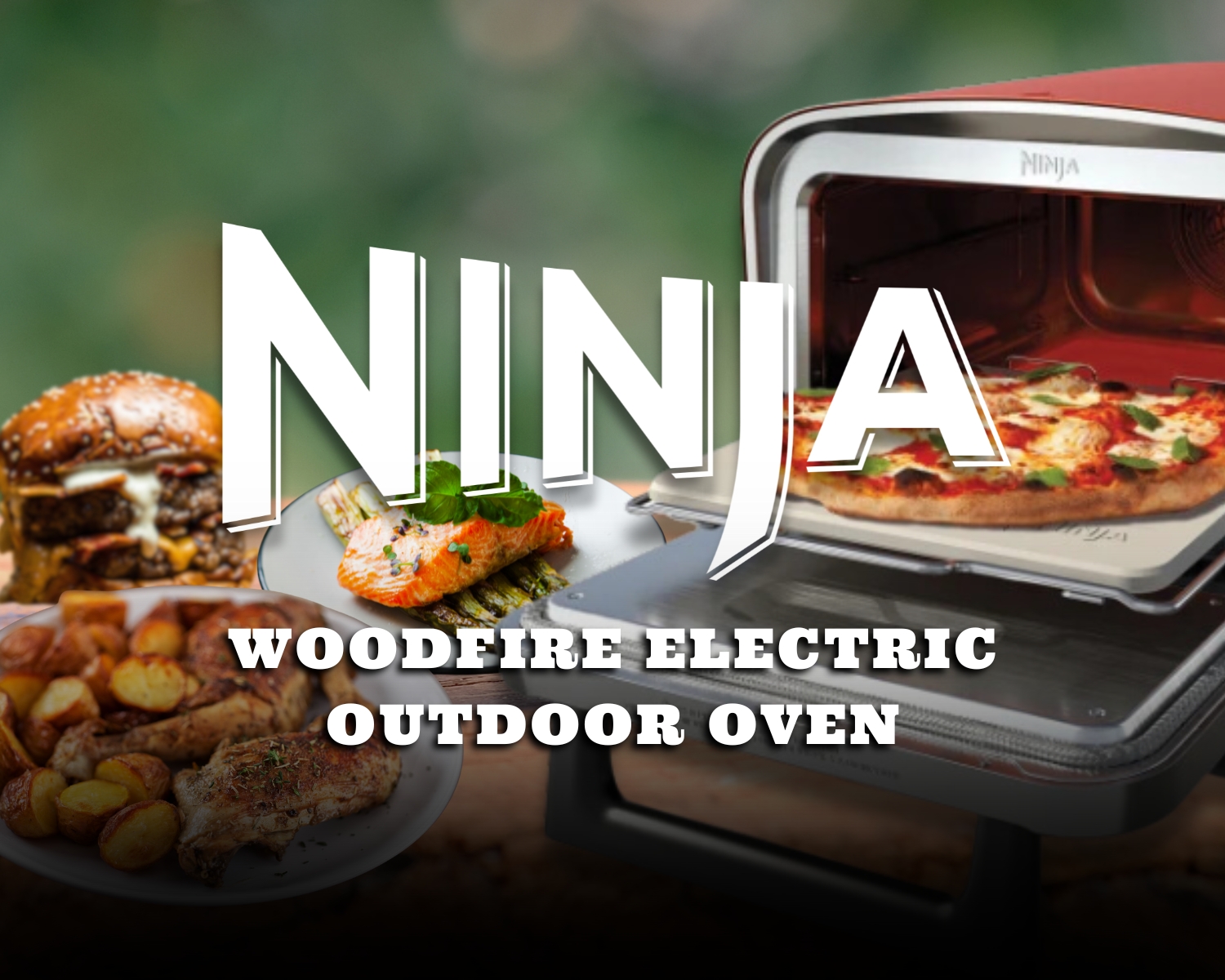 Win A Ninja Woodfire Outdoor Oven / Smoker!