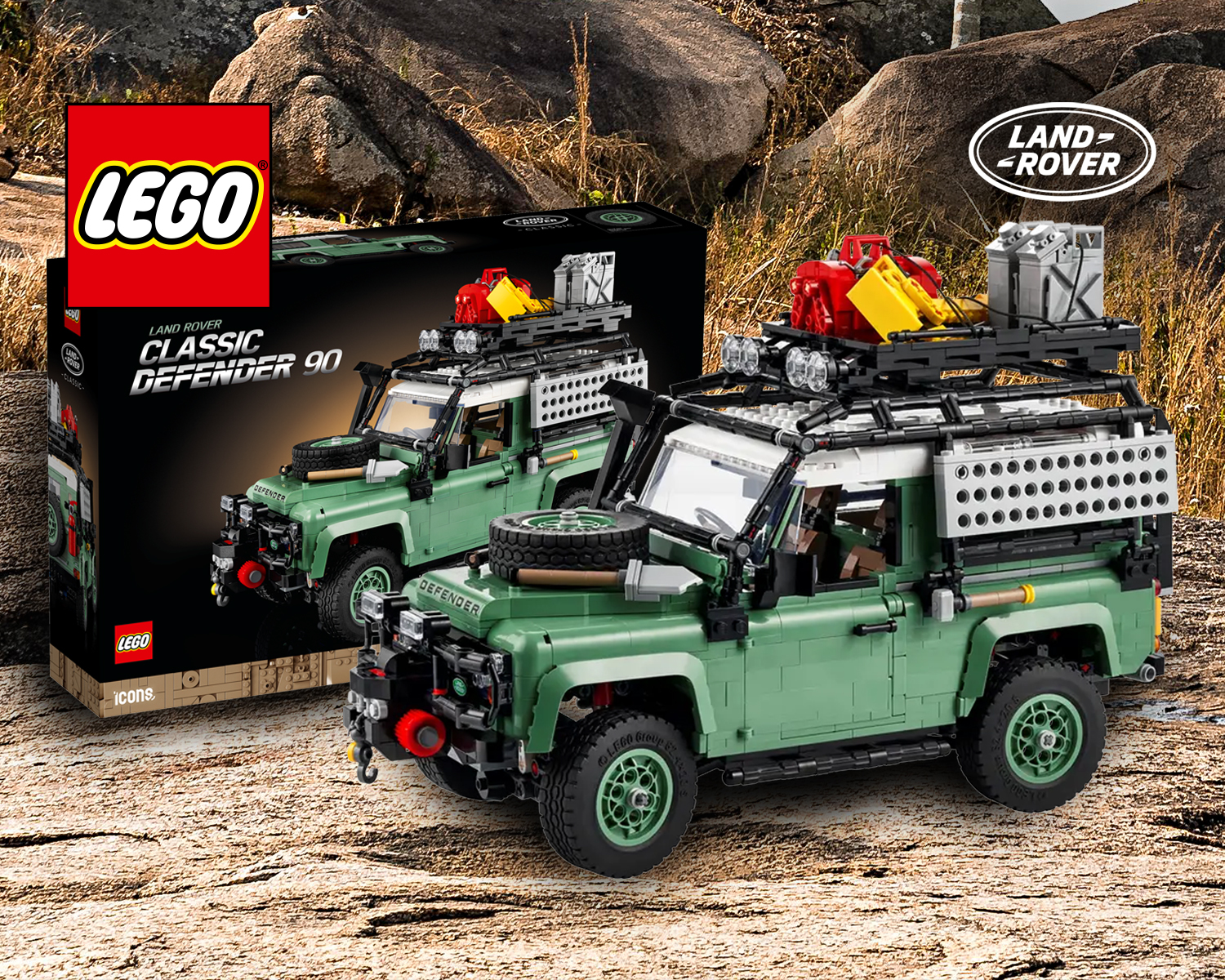 Win A LEGO Land Rover Defender!