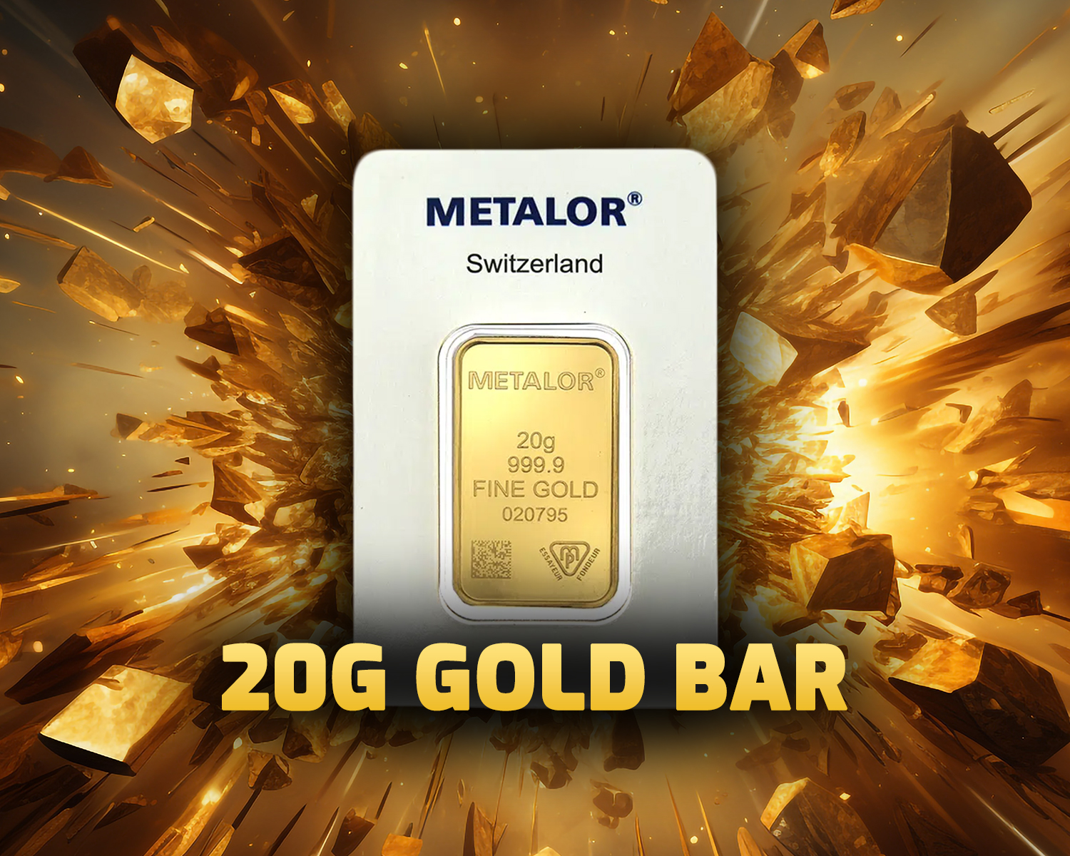 Win A 20G Gold Bar!