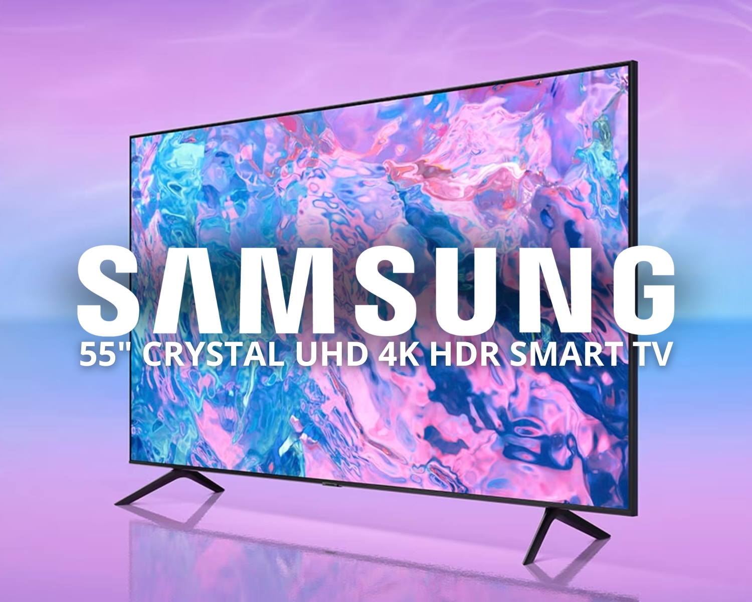 Win A 55” Samsung 4K Smart TV!