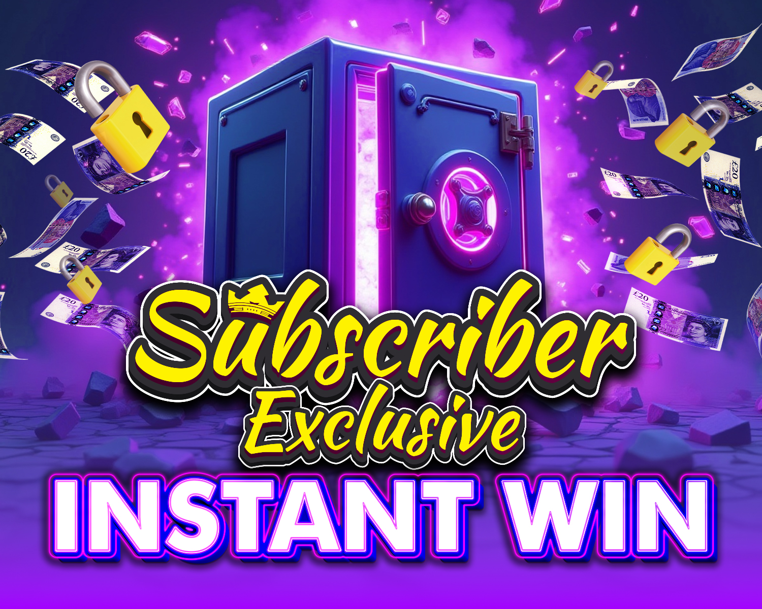 Jackpot Cash Subscriber Exclusive Instant Win!