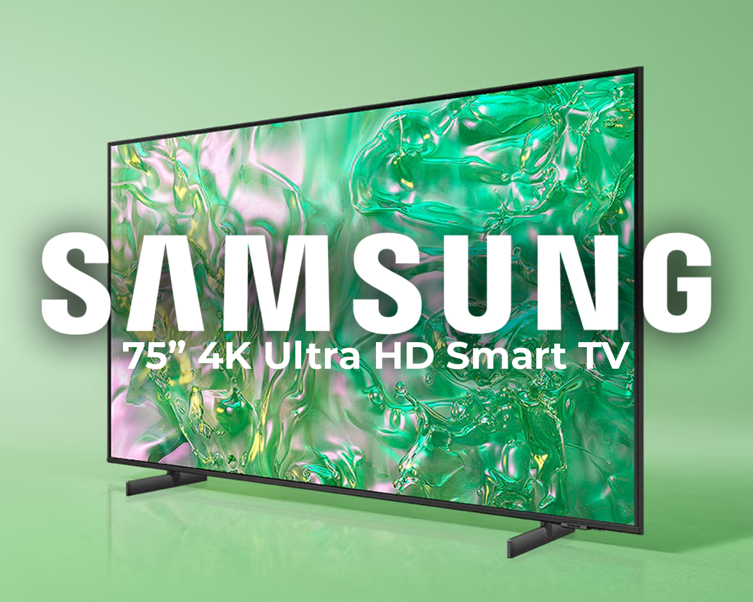 Win A Samsung 75" 4K SMART TV!