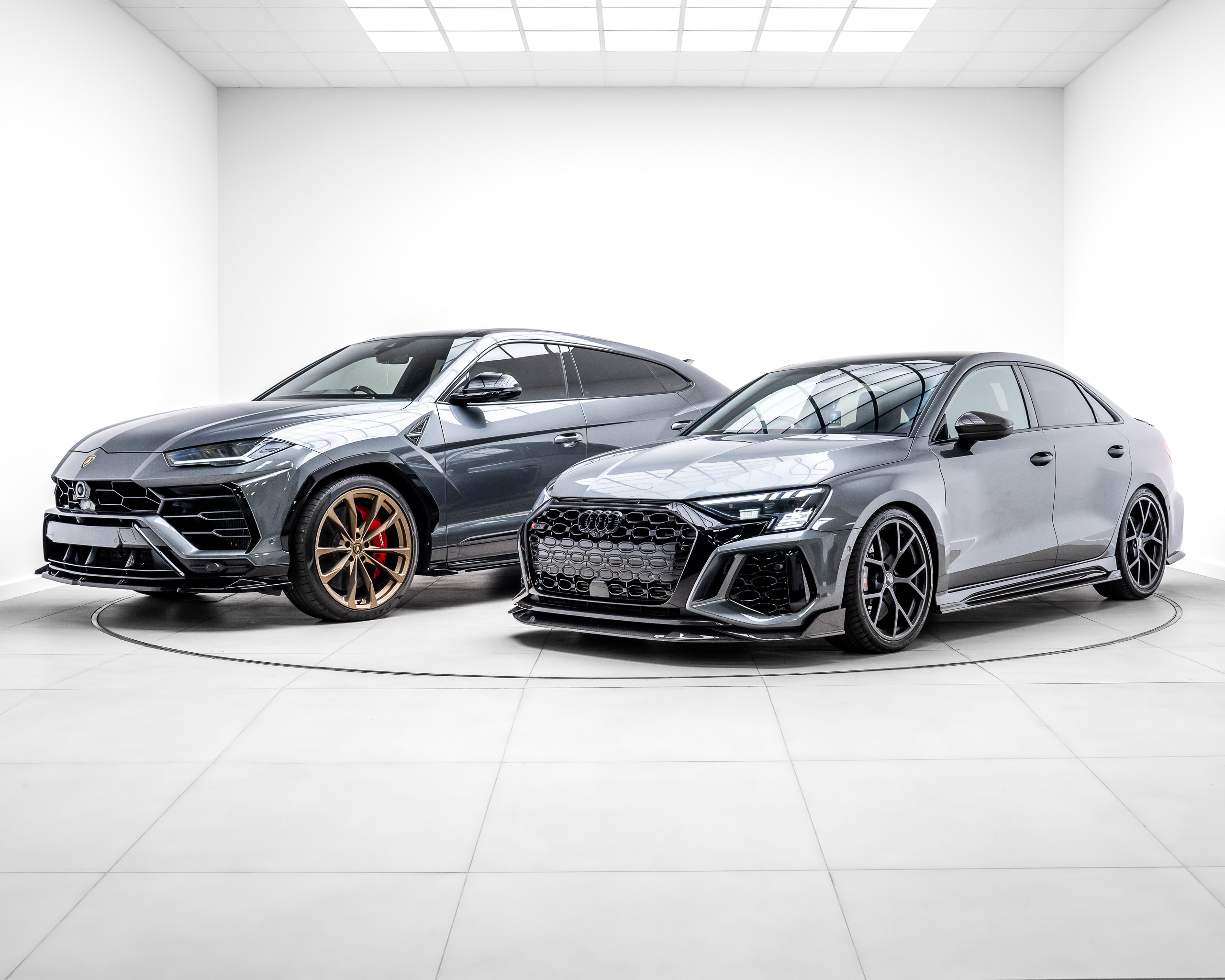 Win This Lamborghini Urus Audi RS3 Carbon Black Saloon £10,000