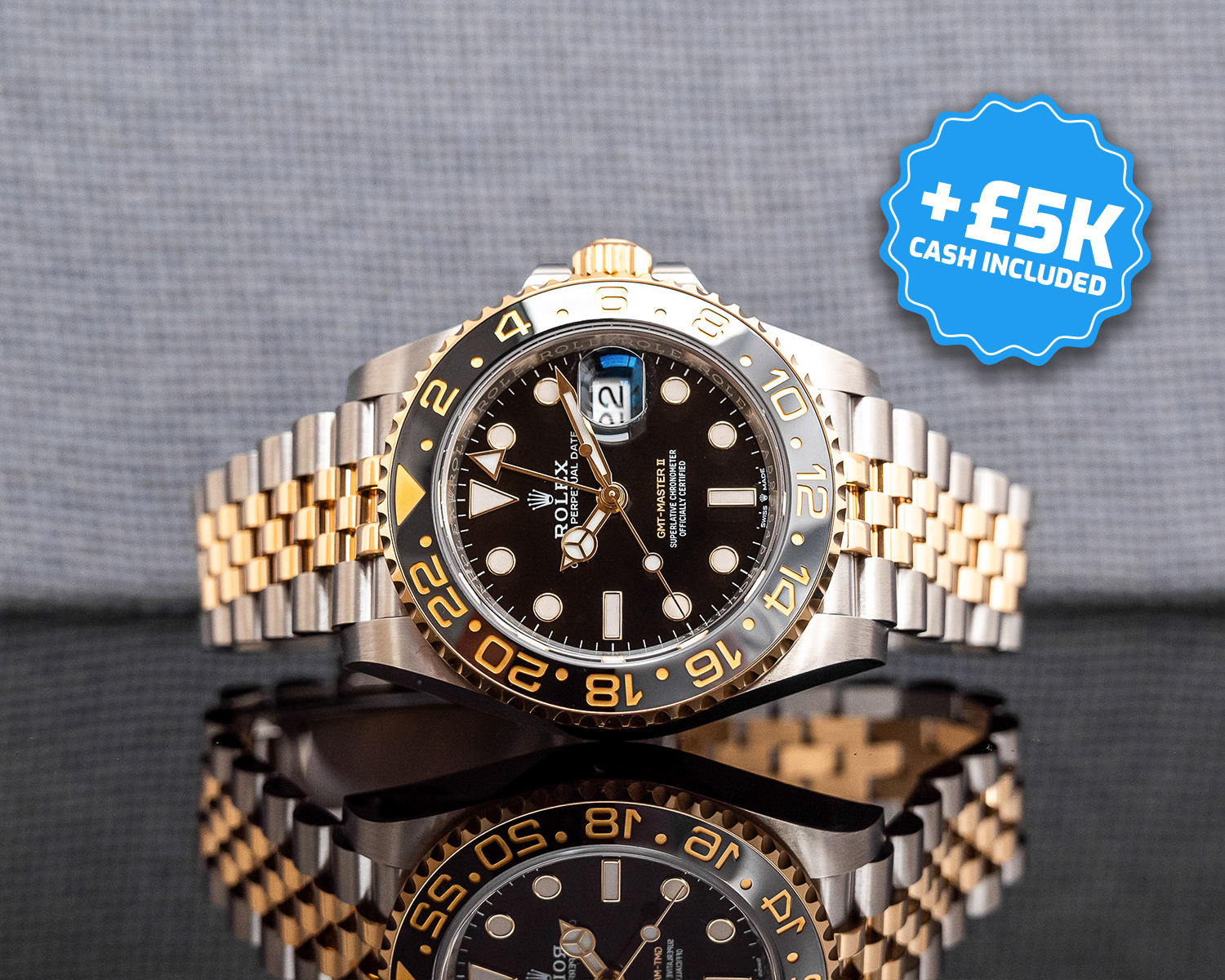 Win This Rolex GMT Master II 'Zombie' + £5,000 Cash!