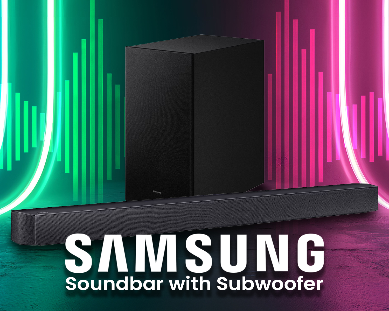 Win A Samsung Soundbar & Subwoofer!