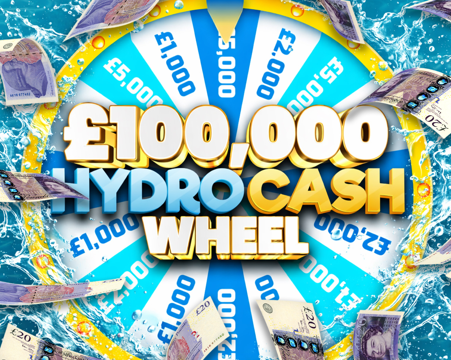 £100,000 Hydro Cash Wheel!
