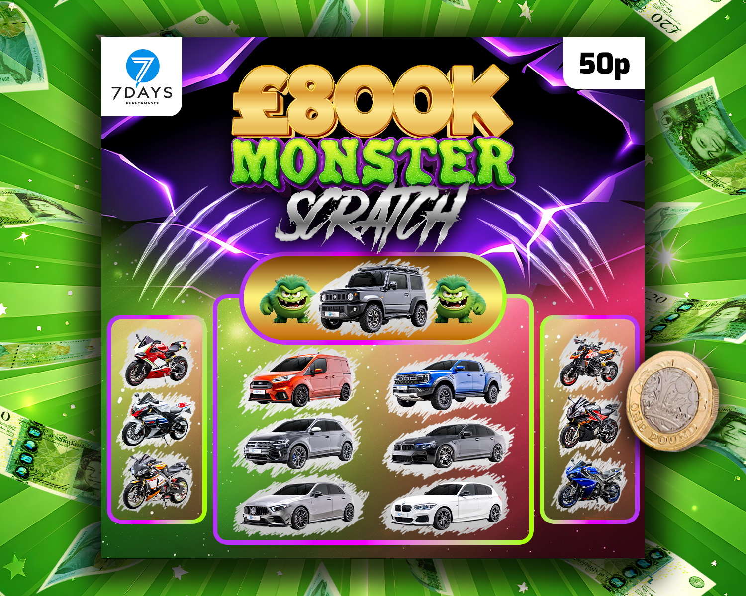 The £800k Monster Scratch #43!