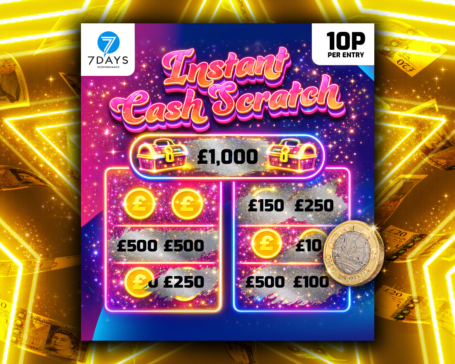 The Instant Cash Scratch!