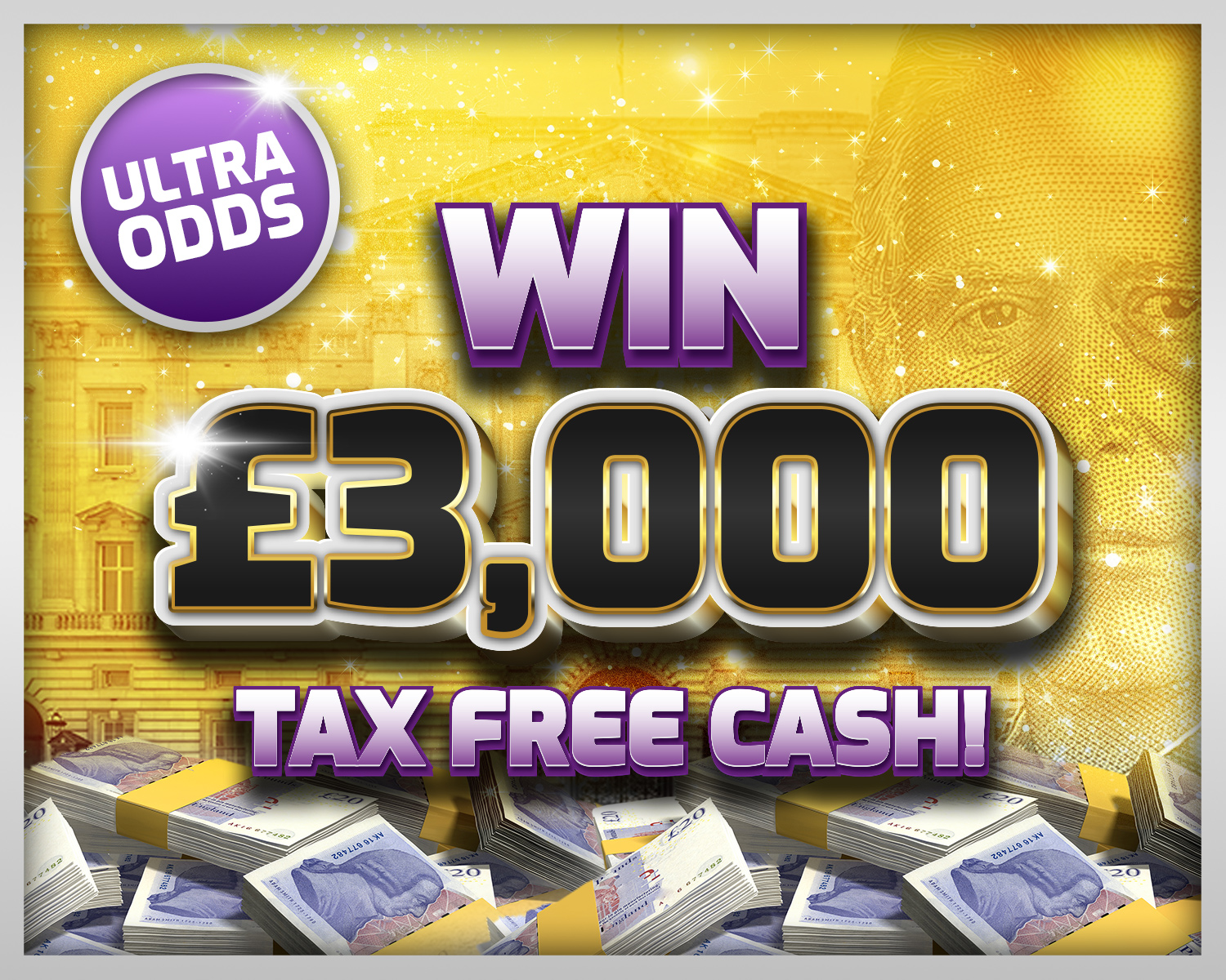 Win £3,000 Tax Free Cash!