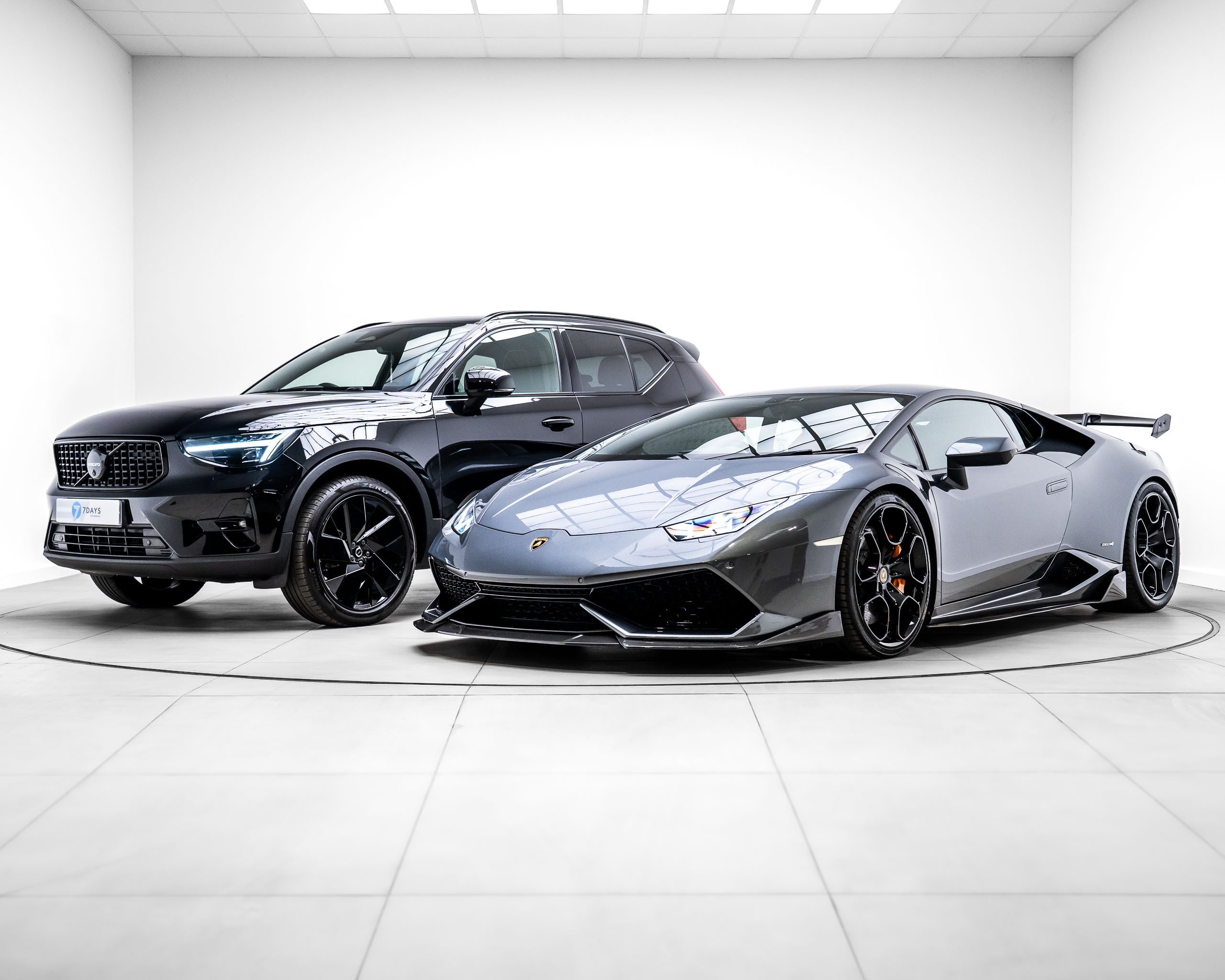 Win This Lamborghini Huracan & Volvo XC40 Ultra Black Edition + £10,000 Cash!