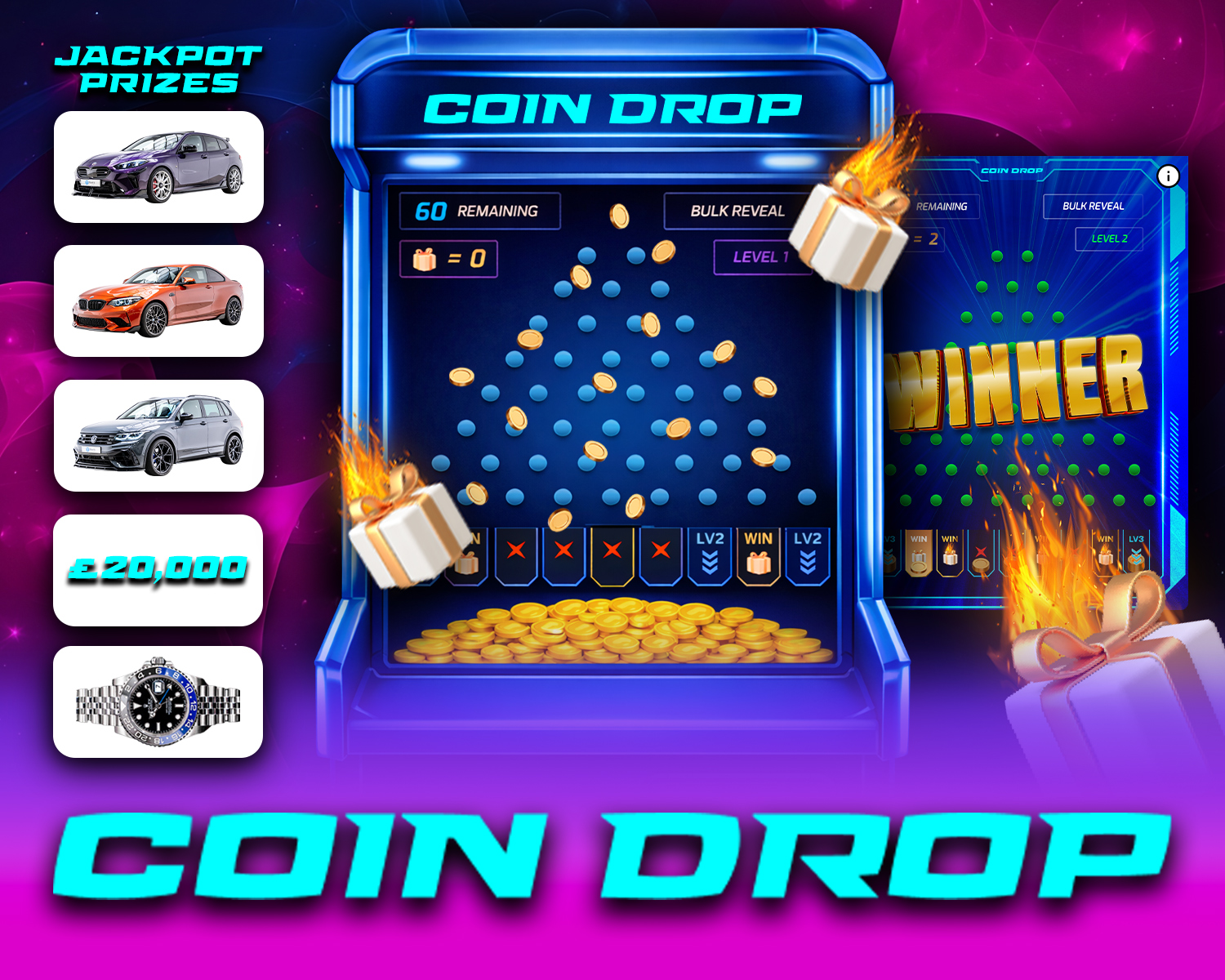 DROP & WIN A CAR