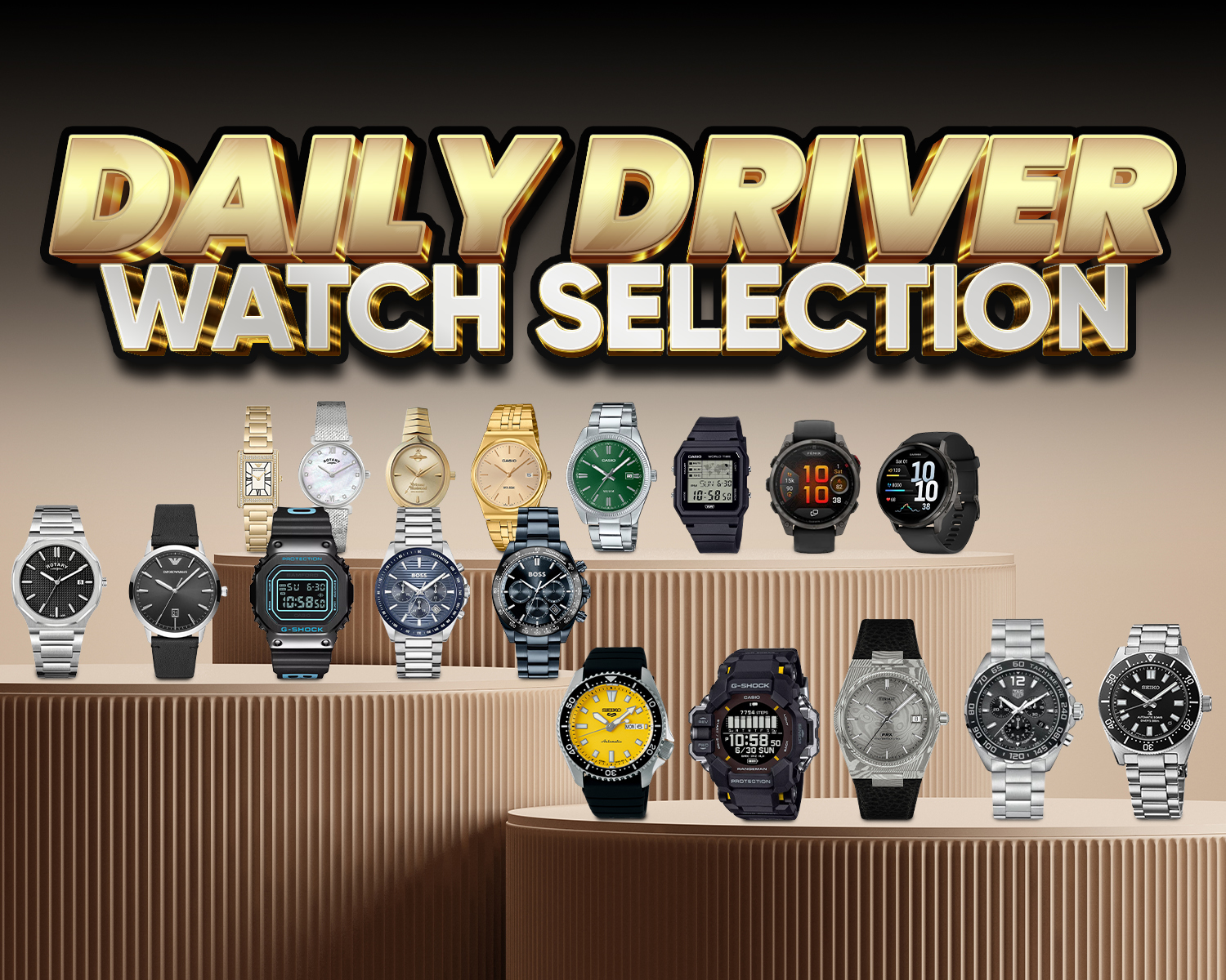 The Daily Driver Watch Selection!