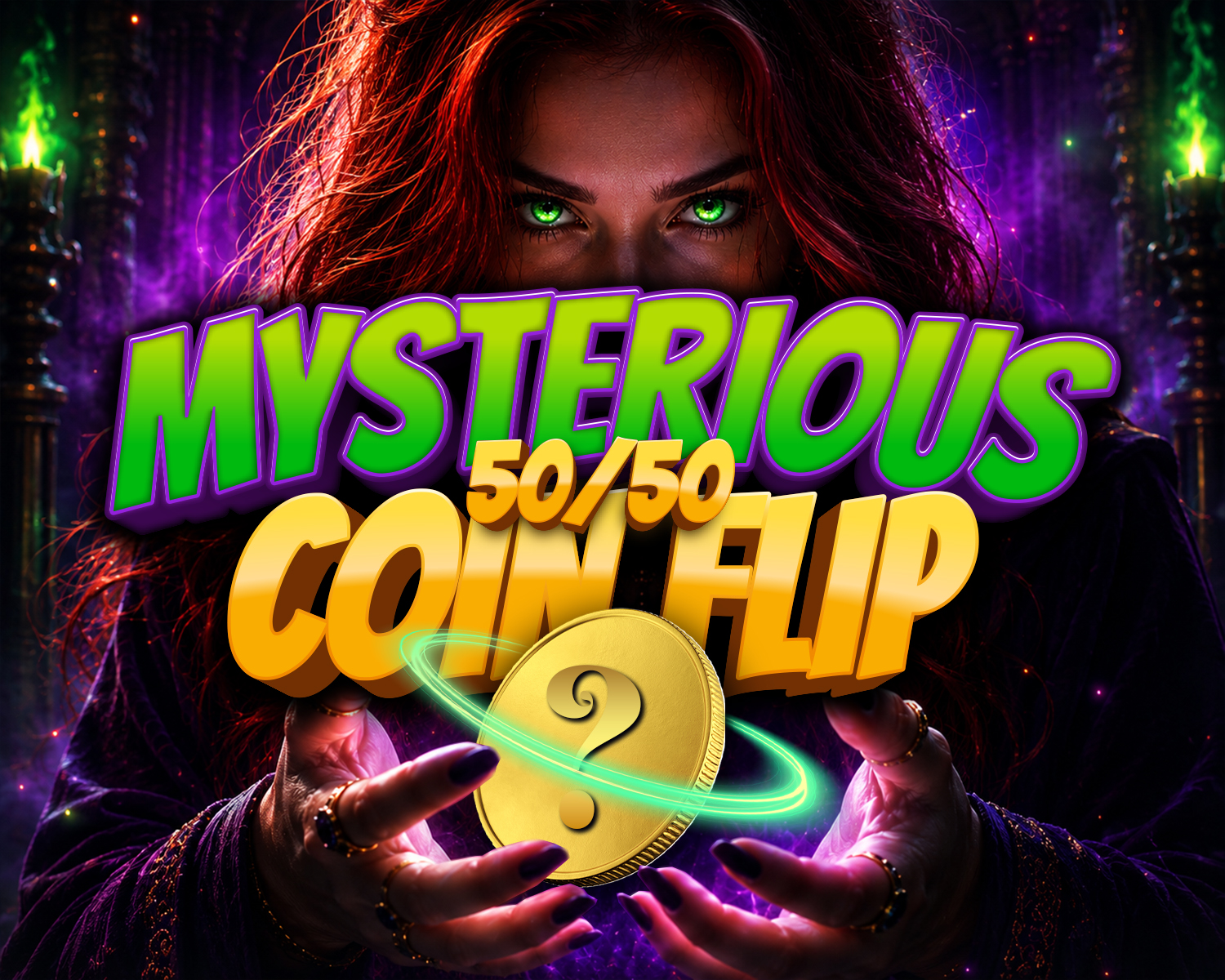 The Mysterious 50/50 Coin Flip!