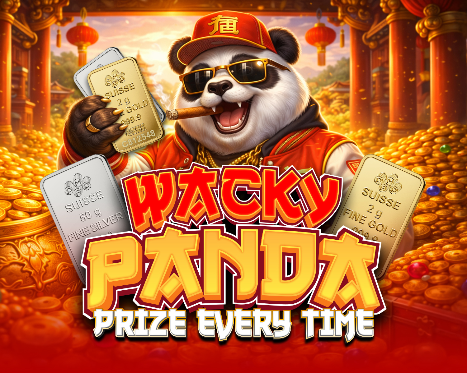 Wacky Panda Prize Every Time!