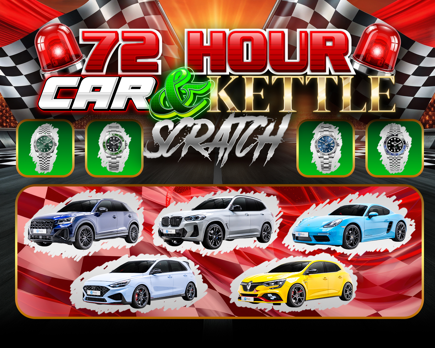 The 72hr Car & Kettle Scratch #67!