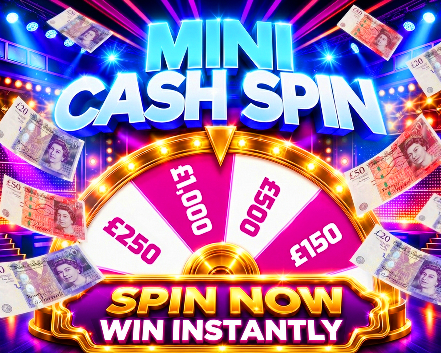The Mini Cash Spin!