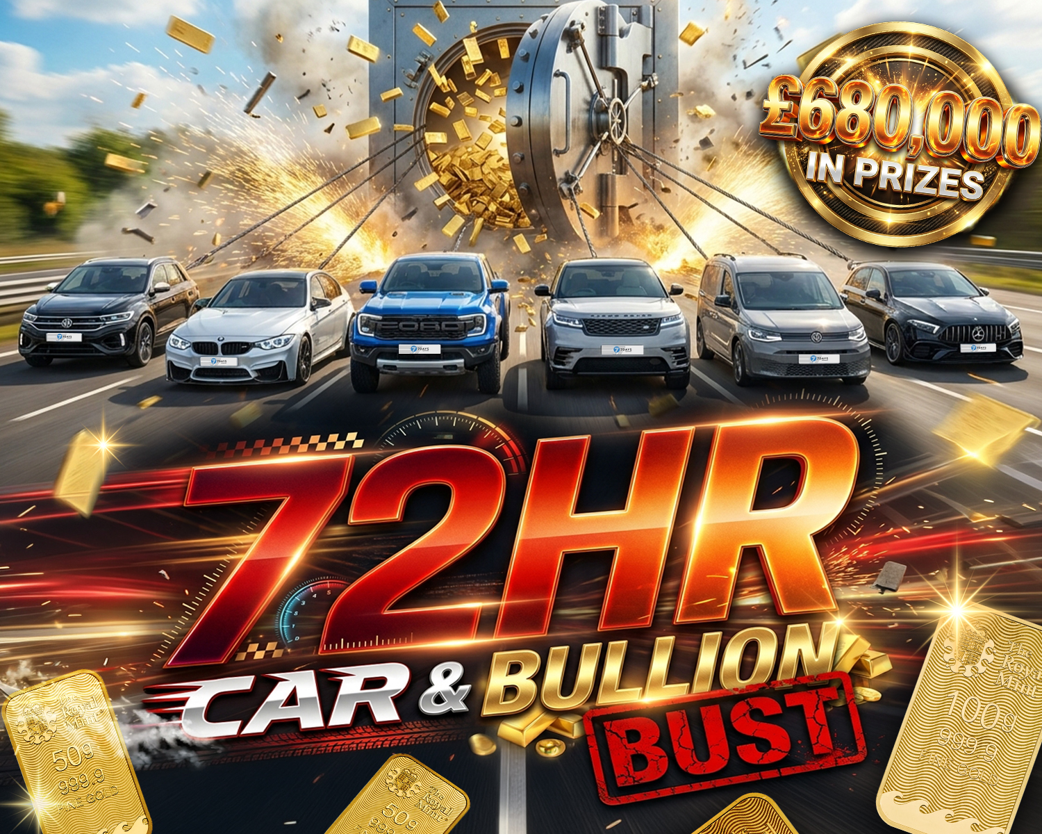 The 72hr Car & Bullion Bust #71!
