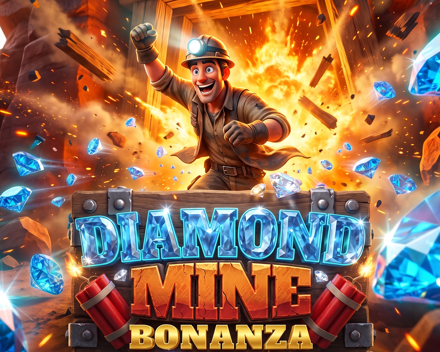 Diamond Mine Bonanza Prize Every Time!