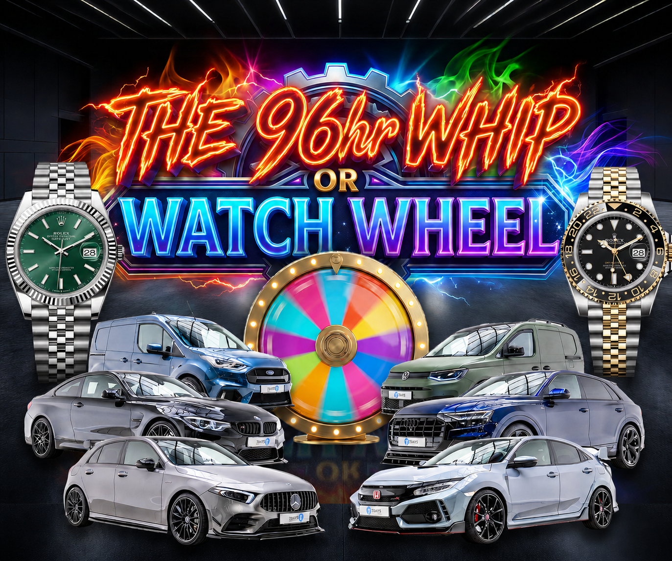 The 96hr Whip or Watch Wheel #77!