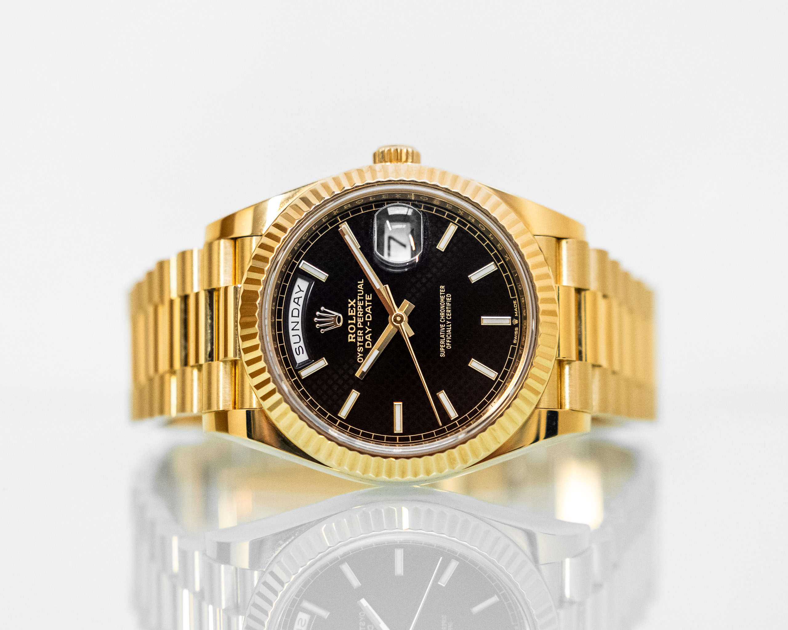 Win This Rolex Day-Date Yellow Gold!