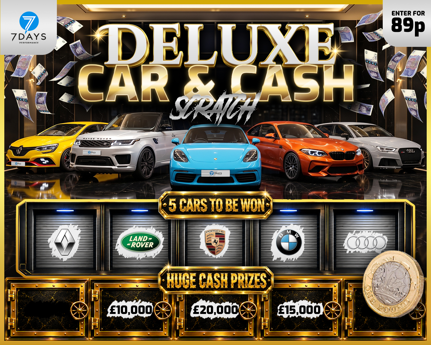 The Deluxe Car & Cash Scratch #74!