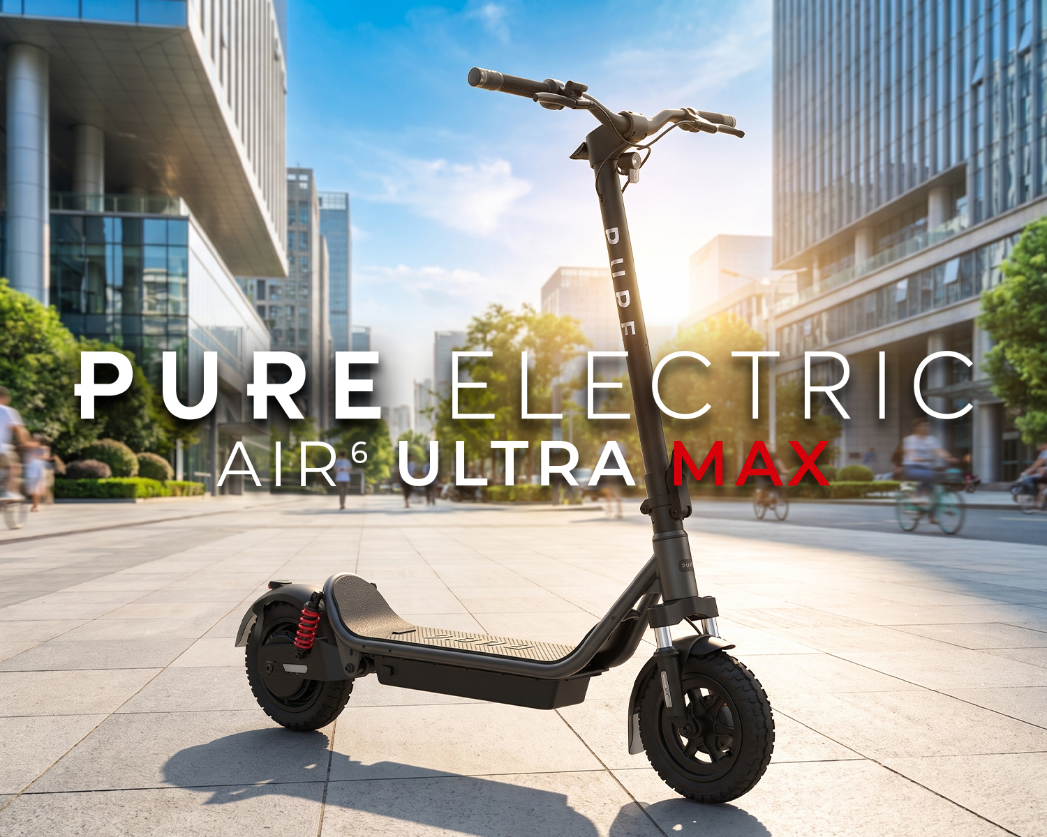 Win a Pure Electric Air6 Ultra Max Scooter!