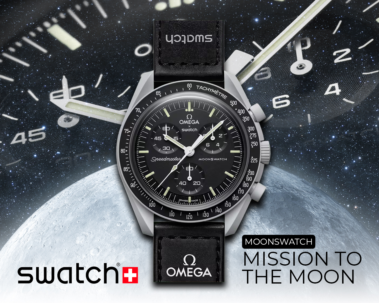 Win A Swatch x Mission To The Moon Watch!