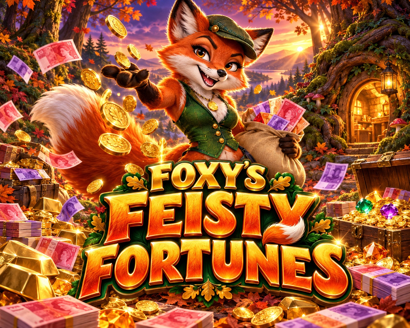 Foxy's Feisty Fortunes Prize Every Time!
